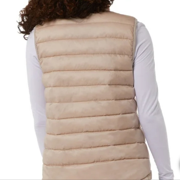 32 Degrees Ladies' Vest Zippered Hand PocketsSoft Hand FeelCenter, Front Zip - Picture 5 of 5